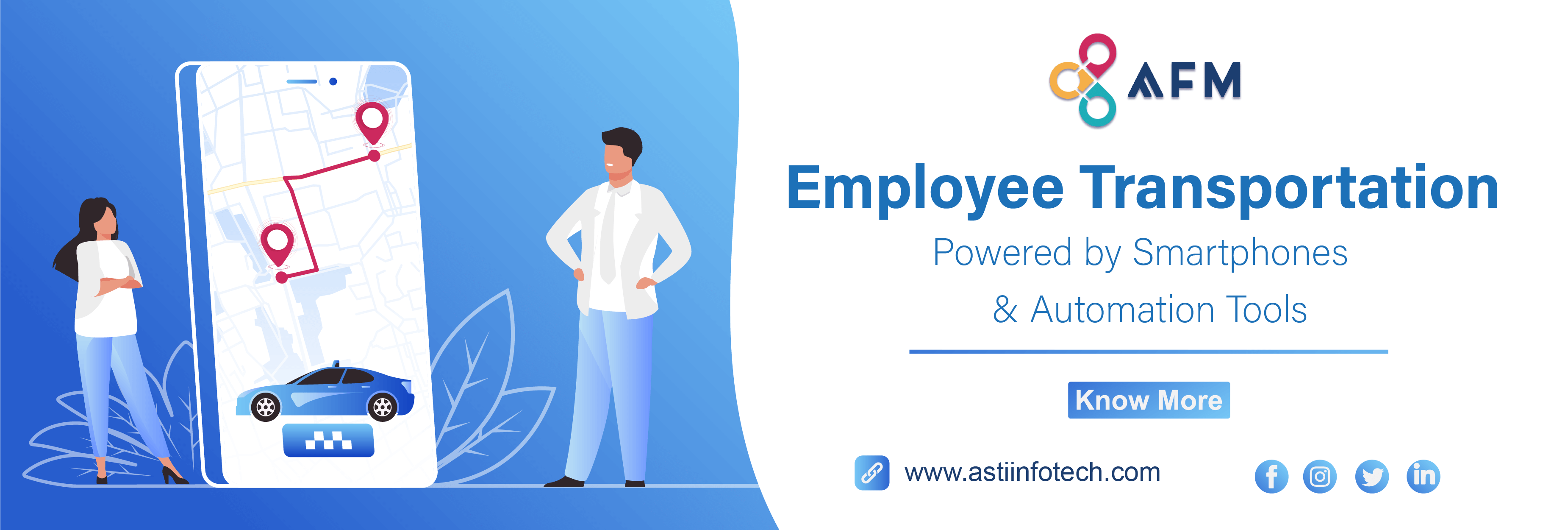 Employee Transportation Powered by Smartphones & Automation Tools