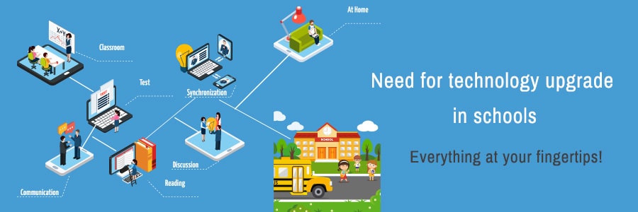 Need for technology upgrade in schools