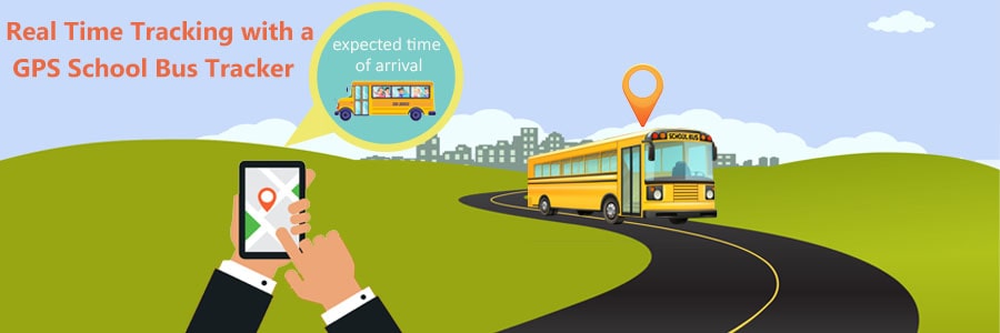 Real-time school bus GPS tracking
